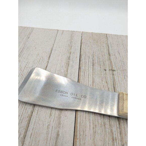 Stainless Steel Ice Cream Spade #7 Scoop Wood Handle 9 1/2" - Picture 3 of 6